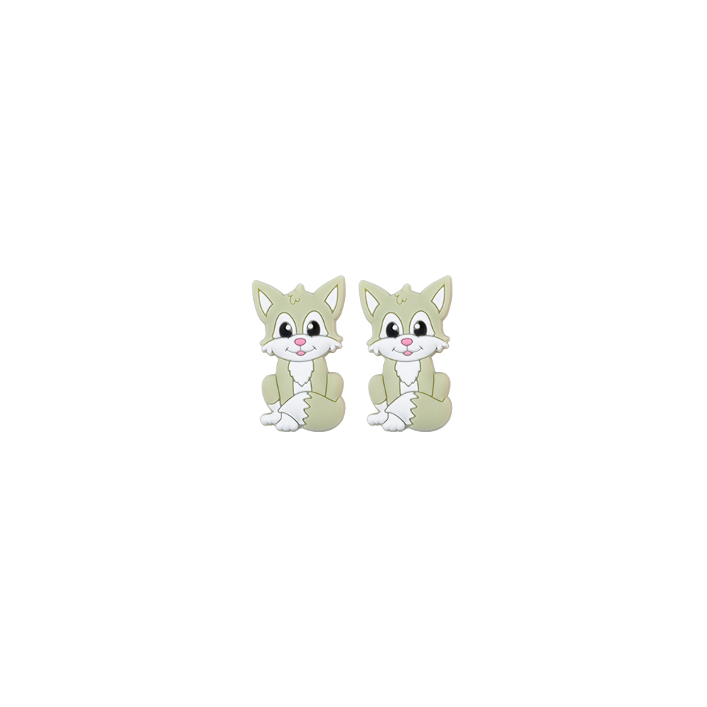 Perle focale Fox Vert Matcha SA81