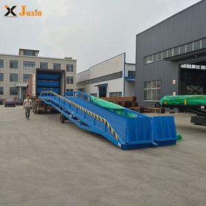 מיכל נייד מלגזה טעינת עגינה ramp 10000 ק "ג קיבולת אישית dock הידראולי