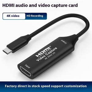 <strong>USB</strong>-C 4K Video Capture <strong>Card</strong> Supports Android Xbox Chrome for HD USB3.0 <strong>USB</strong> C HD Live Game Collector <strong>Output</strong> AC <strong>Input</strong> 1-Year - Product Image 2