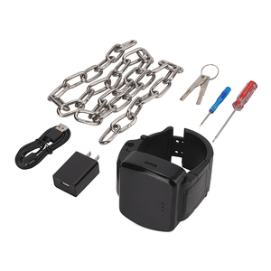 Suçluların ceza adalet için çift modlu kapalı/açık izleme çözümü için yüksek hassasiyetli GSM GPS/AGPS ayak bileği monitörü - Product Image 1