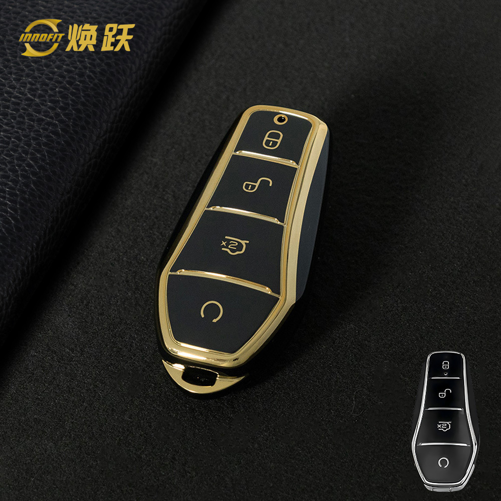 BYD1T1-Placage noir-or