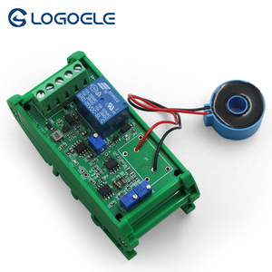 Sensore di corrente AC 5A 10A 20A 50A uscita di commutazione lineare trasduttore di sovracorrente 5A con trasformatore di corrente relè - Product Image 5
