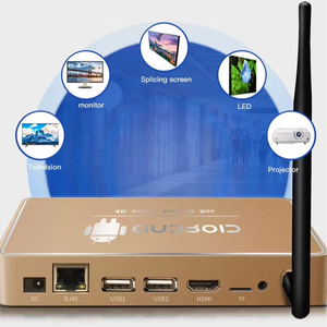 Android Smart Play Set-Top Box Media TV Digital Signage Player Modulare Multi schermo di sincronizzazione per la pubblicità al dettaglio del ristorante - Product Image 1
