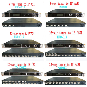 ATSCチューナーISDB-T IPゲートウェイへの20チャンネル多重衛星Catv-iptv IpコンバータDVB-C DVB-T DVB-T2 DVB-S DVB-S2 - Product Image 6