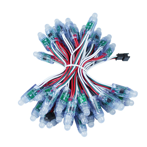WS2811 RGB Voll farbiges 12-mm-LED-Pixellichtmodul IP68-Schutzart für den Innen-und Außenbereich 5-V-und 12-V-Modul