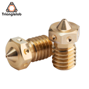 用于3D打印机的Trianglelab顶级质量V6喷嘴用于E3D打印机热端泰坦挤出机的3D打印机喷嘴