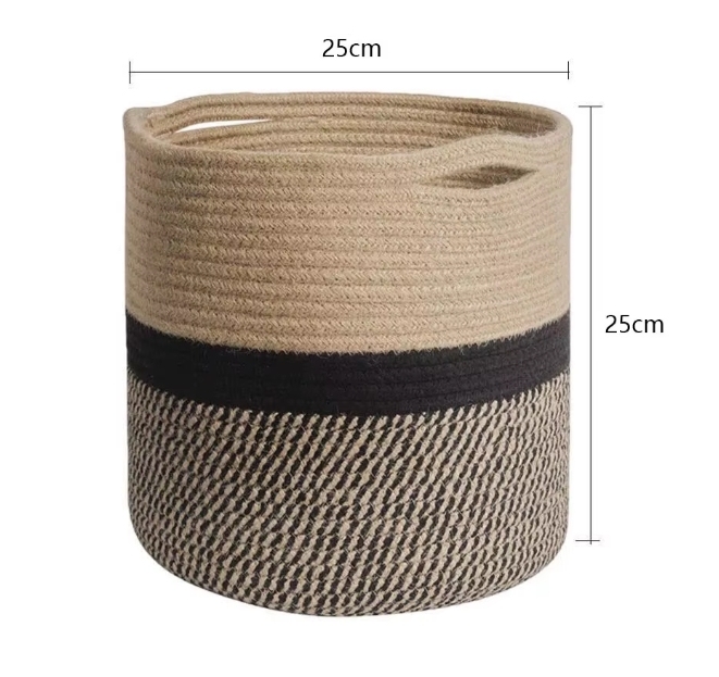 25cm nero-marrone