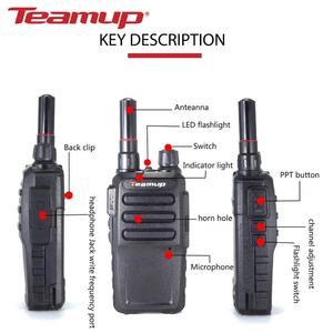 Barato UHF de mano Radio T110 Walkie Talkies para niños Sistema de intercomunicación de larga espera con 2W de potencia de salida Juguete inalámbrico - Product Image 4