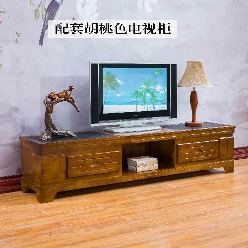200*45 Walnut-colored TV cabinet