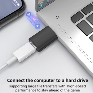 USBオスからタイプCへのメスコネクタ2024ホットセールOTGコンバータUSB 2.0アダプター携帯電話用DC出力タイプ - Product Image 3