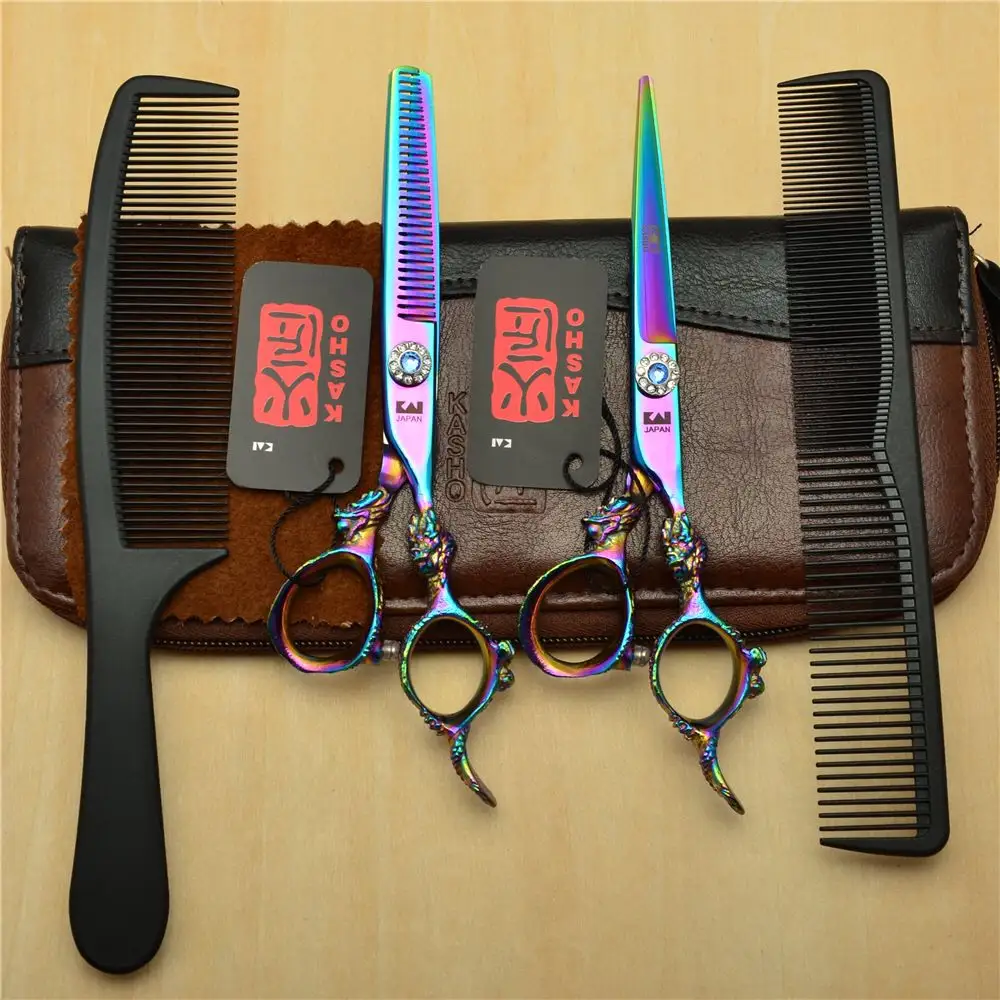 Парикмахерские ножницы набор ножниц для волос Профессиональный парикмахерский