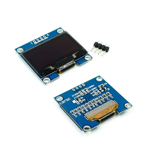 White Blue Color 128X64OLED <strong>LCD</strong> LED Display Module for <strong>Arduino</strong> 0.91 0.96 1.3 1.54 2.42inch I2C IIC Serial New Original with Case