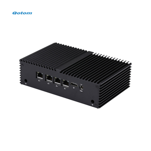 Qotom Fanless 4 LAN Potente Mini PC de 12ª generación, hasta 16GB RAM J6412 CPU Computadora pequeña PC de caja industrial - Product Image 3