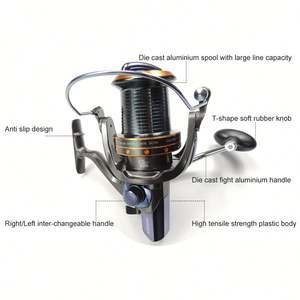 Chất Lượng Cao 5.2:1 Tỷ Lệ Tốc Độ Quay <span class=keywords><strong>Fishing</strong></span> <span class=keywords><strong>Reel</strong></span> Với Nhôm Spool Cá Chép <span class=keywords><strong>Fishing</strong></span> <span class=keywords><strong>Reel</strong></span> Đối Với Nước Ngọt - Product Image 2