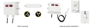 Sentec Sem220 Industrial ultra alta temperatura externa amplia sonda de temperatura controlador digital de temperatura y humedad - Product Image 4