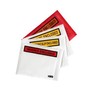 批发不干胶装箱单信封发票封闭式小袋文件封闭式钱包 - Product Image 4