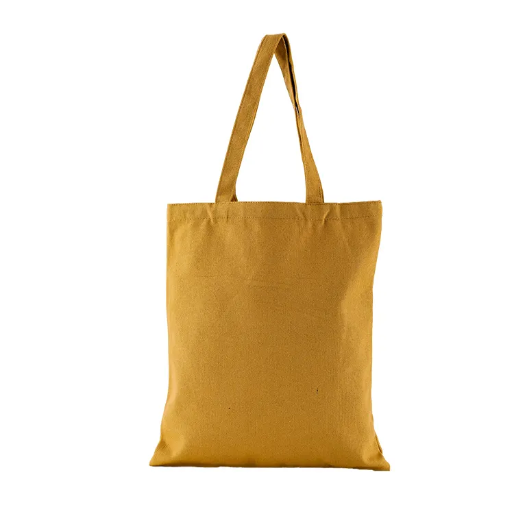 China Wholesale Custom Logo Blank Cotton Canvas Tote Bags Supplier