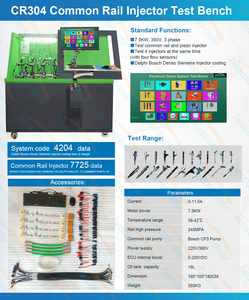 Common Rail CR318 <strong>Pro</strong> Common Rail <strong>Injector</strong> test Bench with IMA/QR Code - Product Image 6