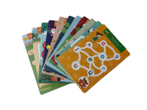 Hot Selling Portable Reusable Memory Custom Educational Word Learning Kids Flash Cards Printed - Product Image 2