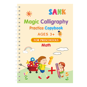 La calligrafia pratica la calligrafia con intaglio a penna dura personalizzata per bambini pratica il libro di scrittura magica degli studenti - Product Image 5