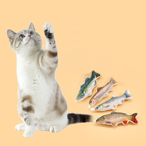 Nuevo juguete de pez de vocalización de hierba gatera para gatos - Product Image 4