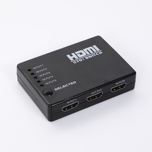 Conmutador HDMI 4K con interruptor automático remoto IR para sala de juegos XBOX 5X1 Audio AV Matrix Switcher - Product Image 1
