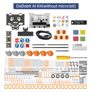 DaDa: Bit AI 10-en-1 Robot Building Block con AI Vision para Microbit Programación STEM Aprendizaje Educación Robótica Kit para niños - Product Image 5