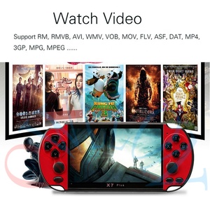 2021มาใหม่ X7 Plus มือถือวิดีโอเกมคอนโซล5.1นิ้ว HD หน้าจอเล่นเกม