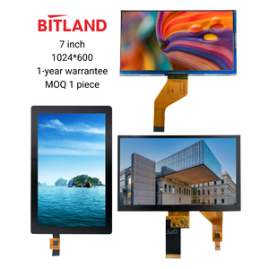 Bitland affidabile modulo Display LCD da 7 pollici 1024*600 con rapporto di contrasto 800:1 e tempo di risposta rapido per l'elettronica di consumo - Product Image 2