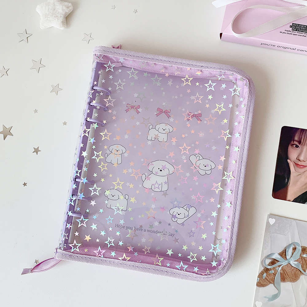 Couverture uniquement - Chien violet