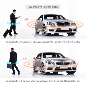 PKE-sistema de parada de motor, botón de arranque remoto del coche