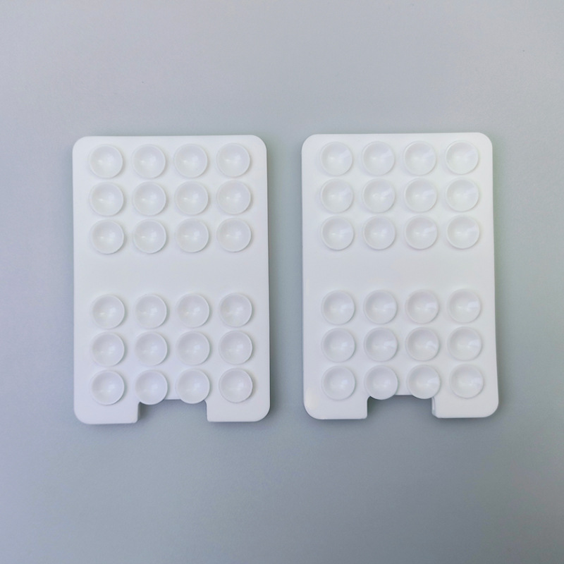 White(double sided suction cup)