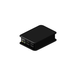 Teko <strong>RASPBERRY</strong> <strong>PI</strong> <strong>3</strong> <strong>CASE</strong> - BLACK - Product Image 1