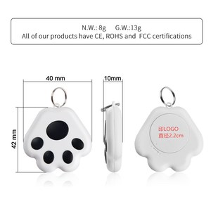 In tempo reale per bambini Pet localizzatore GPS collare Tracker per gatti/cani Mini Tracker impermeabile per zaini/portafogli/chiavi in plastica - Product Image 6