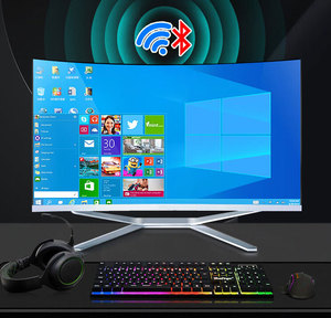 WETS 24 "27'' hepsi bir Pc Intel Core I7 I5 I3 8gb Ram 256gb Ssd + 500gb Hdd 1920*1080p Hd Led eğrisi ekran monoblok bilgisayar - Product Image 6