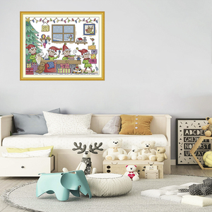 NKF çapraz dikiş kiti oyuncaklar ile birlikte oynarken nakış çevre dostu toplu siparişler karşılama fabrika doğrudan özelleştirilebilir tasarımlar - Product Image 1