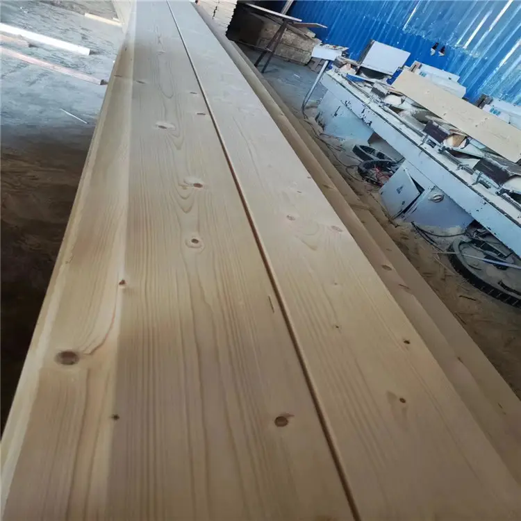 Tablones de pino blanco de construcción de la mejor calidad al por mayor Madera de pino natural
