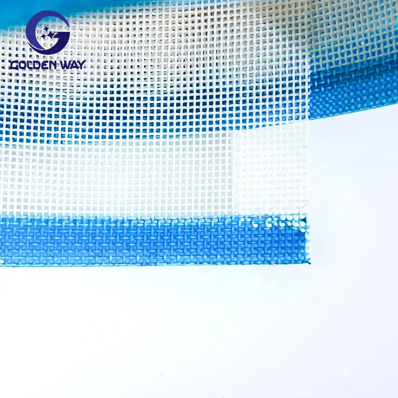 Vật liệu mới 16 lưới 100% polyester vuông dệt vải lưới băng tải trong ngành công nghiệp KHAI THÁC MỎ