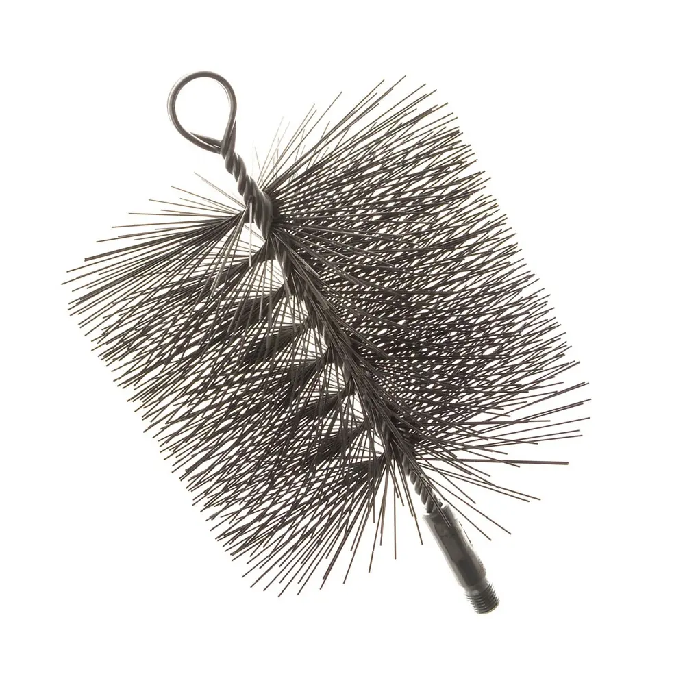 Chimney sweep poly chimney cleaning brush