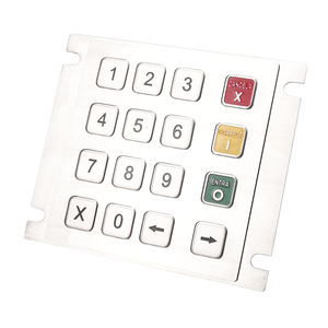 Factory Wholesale 4X4 Numeric Ttlock Nfc Access Control Ip68 Metal Keypad Wiegand with 16 <strong>keys</strong> - Product Image 5