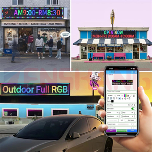 Night App Control Commercial Running Message Pixel Panel Screens Electric Scrolling Text <strong>Led</strong> Sign <strong>General</strong> Programmable Display - Product Image 3