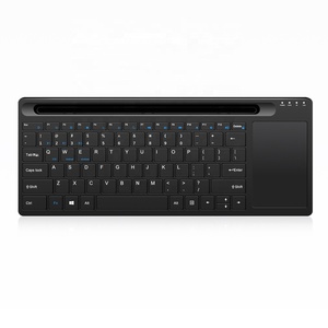 <strong>Bluetooth</strong> Multi-Device <strong>Keyboard</strong> Rechargeable Wireless <strong>Keyboard</strong> <strong>With</strong> U Groove Stand Holder <strong>for</strong> Computers Android and IOS Tablets - Product Image 4