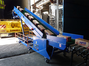 Bag Container <strong>Loading</strong> <strong>Unloading</strong> Conveyor <strong>Machine</strong> Automatic Mobile Use for Warehouse with CE Certification