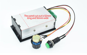 Sell Like Hot Cakes Digital PWM DC Motor Governor Interruptor de control de velocidad continuo, controlador de velocidad 30A - Product Image 6