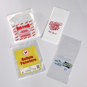 环保定制塑料包装透明小袋<span class=keywords><strong>Hdpe</strong></span>/Ldpe穿孔面包袋