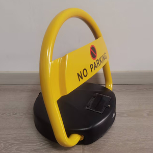 Remote Controlled Waterproof Smart Solar <strong>Car</strong> Steel Parking <strong>Lock</strong> Barrier for Carport Protection Remote Control Solar Ground <strong>Lock</strong> - Product Image 2