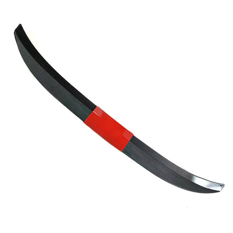 fibre de carbone noir rouge