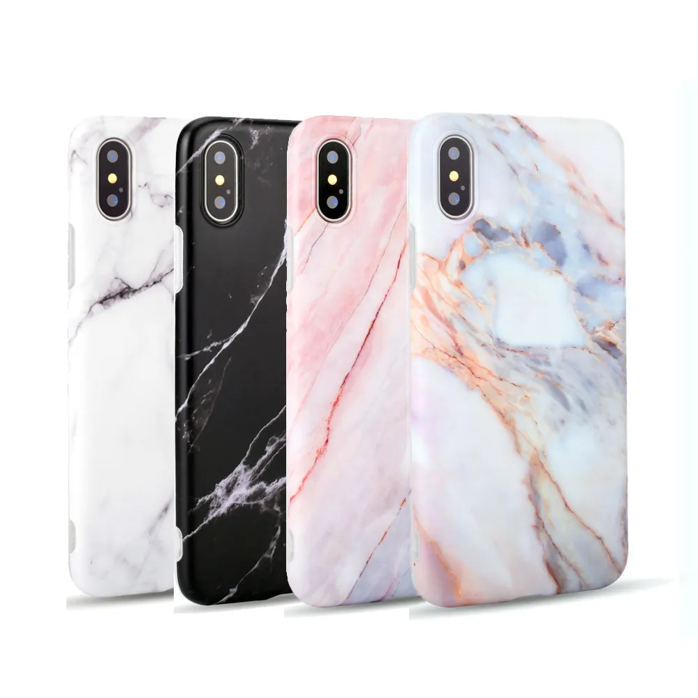 Para iPhone 14 Pro Max 8Plus Branco Preto Verde Silicone Marble Phone Case Capa para iPhone 11 12 13 14 15 Marble Case