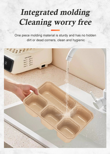 Reusable Leakproof Plastic Bento Lunch <strong>Box</strong> with 5 Compartments <strong>Meal</strong> Prep and Food Storage Containers With Lids for Student - Product Image 6