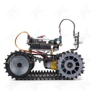 DIY akıllı Robot araba kök kitleri kaçınma takip ultrasonik Arduino programlama tankı robotik başlangıç kiti